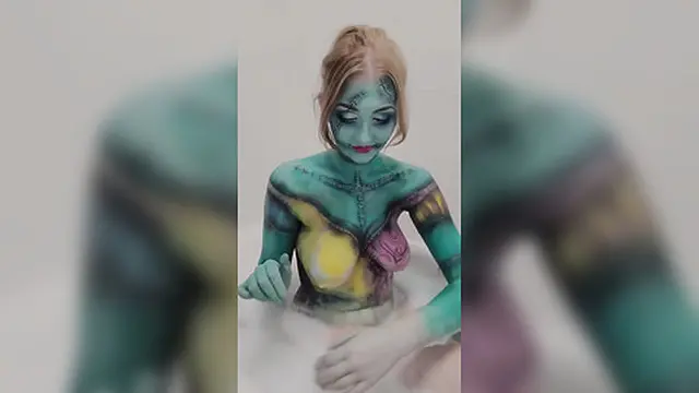 Fantasy Roleplay Bath Scene With Intimate Play