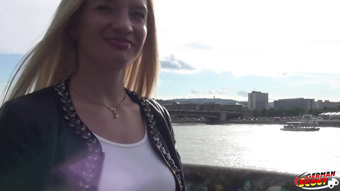 German Scout - College girl Angel Vital