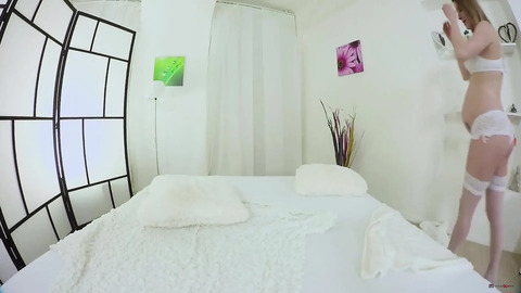 Pregnant teen masturbating