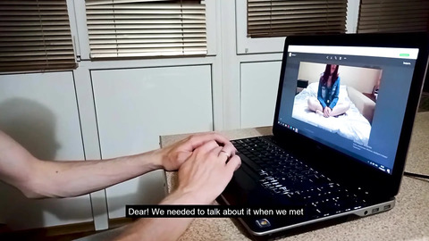 Wife sent her husband a video of how she fucks with a friend