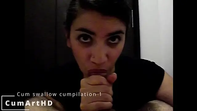 Cum Swallow Cumpilation 1