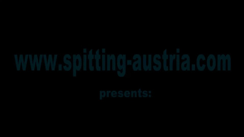 Young mistress spits on older couple