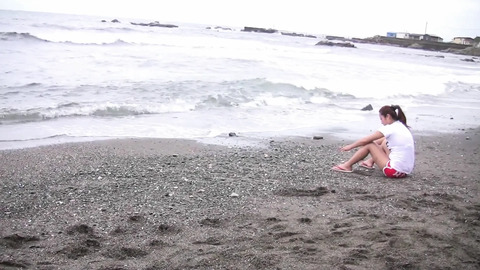 Horny Hairy Asian Cunt Rubbed with Cum