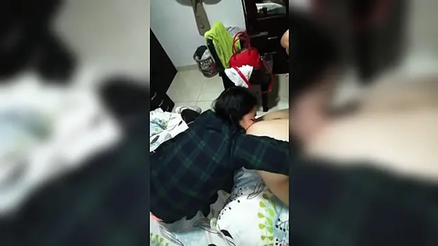 Sucking My Favorite Stepcousin's Anus When He Came Home From Town