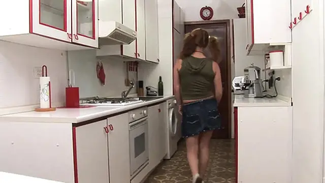 Cute and nasty teen gets banged by her old unlce at home