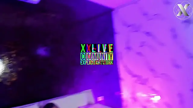 Black Dildo Against Her White Pussy