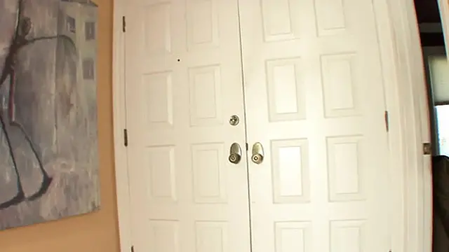 Slutty blonde teen bangs with her BF