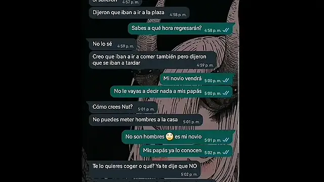 Hot Chat with My Little girlfriend I Didn't Want to but I Ended up Her Doggy! Natasha Homemade