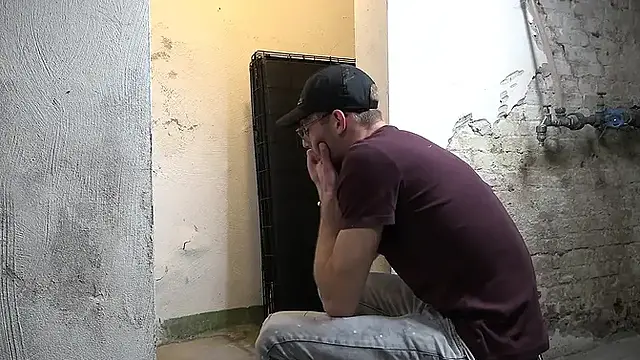 Teen Romy gets fucked hard in the basement