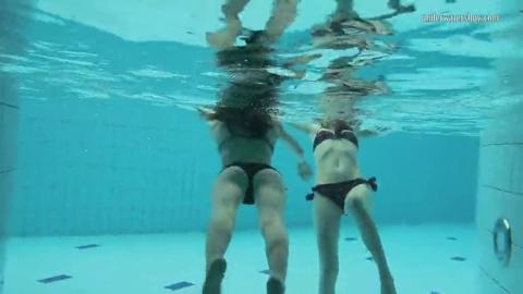 I indulge you in this, darling: 'Nastya strips Libuse poolside, sapphic desires ignited'