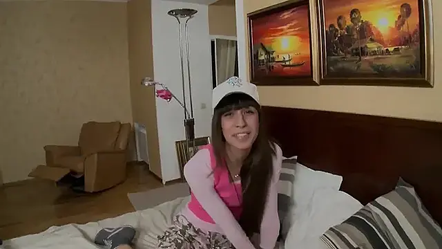 Cute russian teen gets fucked and fingered