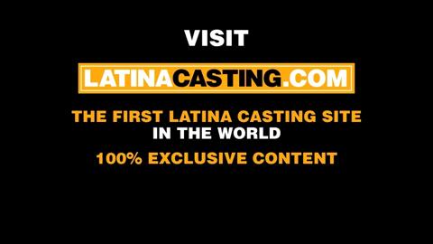 This petite Latin babe gets smashed in her debut XXX casting video