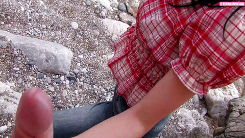 Dirty Teen Sluts Sucked Off Then Piledrived for Massive Cum Shot