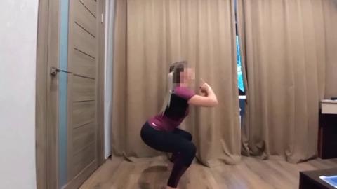 Totally bent on getting nasty, 18-year-old goddess flexes her skills in ultimate booty worship