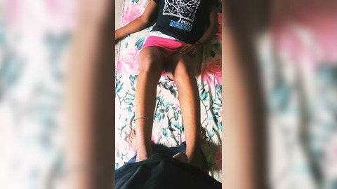 Stepsister's forbidden flesh devoured by sibling's eager tongue in torrid incestual encounter