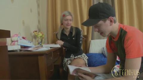 Raunchy Russian Teen Tarty gets slammed raw by massive cocks in filthy 8TeenHub XXX session