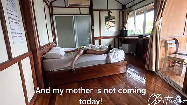 Stepfather had to take care of raising his naughty stepdaughter