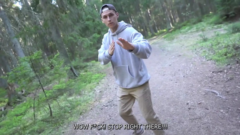 Riding Wild in the Woods with a Mysterious Stranger