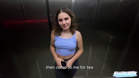 Picked Up in the Elevator, Fucked and Camedheremouth