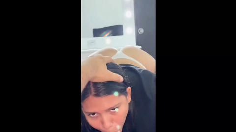 Perfect View of the Latina Girl's Butt🍑