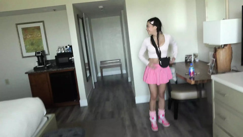 Riding the waves with sexy cutie Brianna Arson, POV hardcore blowjob on coastal cruise