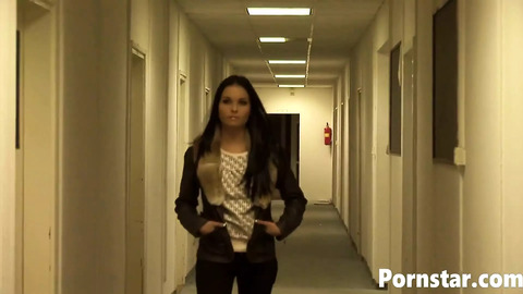 Meet Nessa Devil, a sultry teen who joins a couple for a hot threeway F**k fest