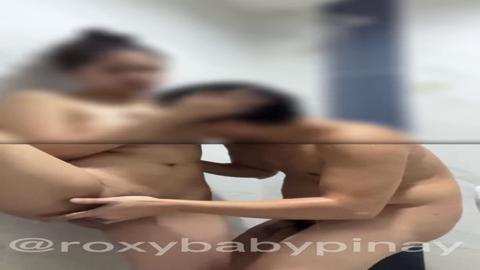 Steamy shower🚿 fuck with Roxy Filipina