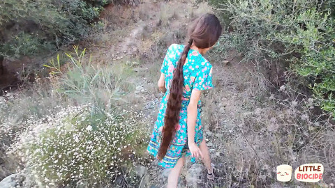 Stepsis Sucks Dick🍆 in Public - POV Blowjob >'