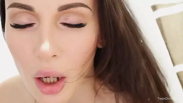 Lilu Moon in Sensual Lingerie with Glass Pleasure